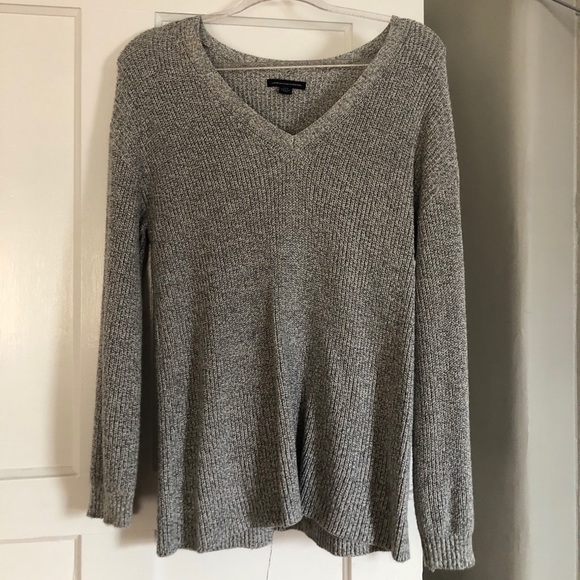 American Eagle Gray Sweater - Picture 1 of 4